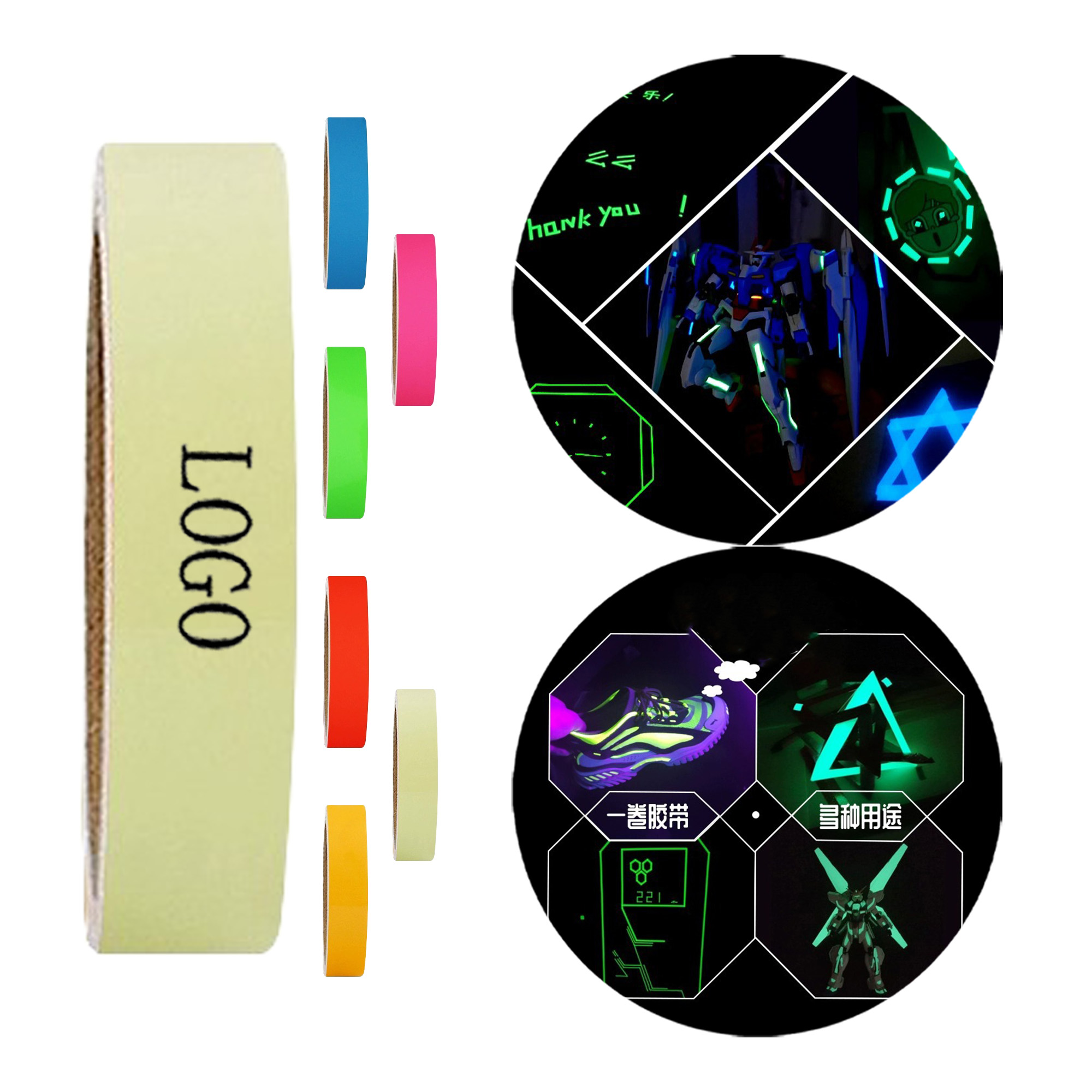 PU023 Anti-Slip luminous tape