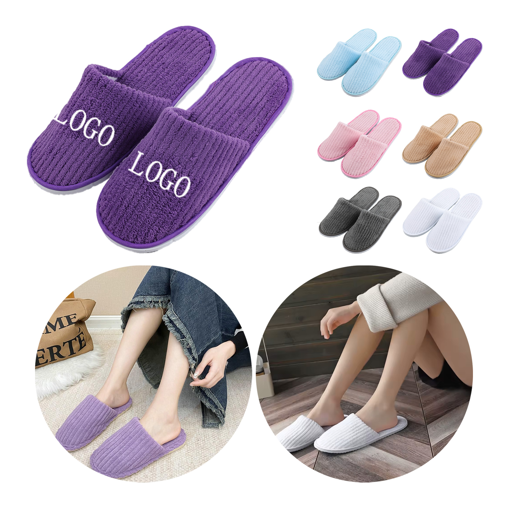 PU109 Coral Slippers